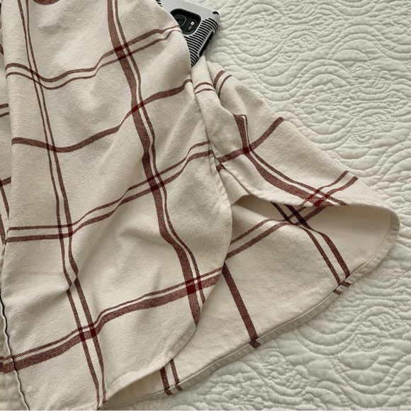 Universal Thread Long Sleeve Button Down Shirt Dress XS | Plaid Flannel - Picture 9 of 16